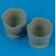 Quickboost 48329 1/48 C-47a Skytrain Correct Cowlings For Trumpeter Accesssories Kit