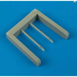 Quickboost 48342 1/48 Mc 200 Saetta Gun Barrels For Italeri Accesories Kit