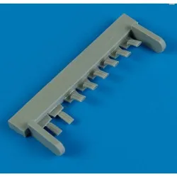 Quickboost 48383 1/48 J2m3 Raiden Exhaust For Hasegawa Accessories For Aircraft