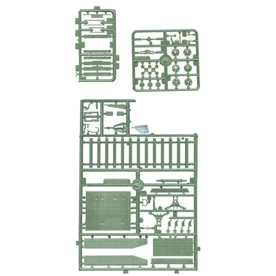 Armored train platform WWII 1/72 UMmT 642
