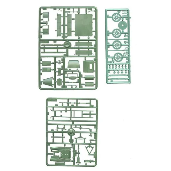 Armored train platform WWII 1/72 UMmT 642