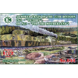 Armored train Victory For the Motherland WWII 1/72 UMmT 644