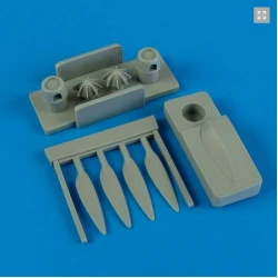 Quickboost 48393 1/48 Fw 189 Propeller W/Tool Accessories For Aircraft