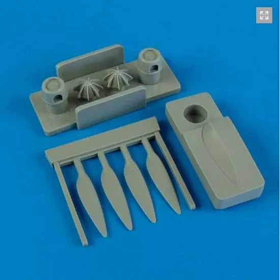 Quickboost 48393 1/48 Fw 189 Propeller W/Tool Accessories For Aircraft