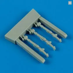 Quickboost 48527 1/48 Me 410a/B Control Lever For Meng Accessories For Aircraft