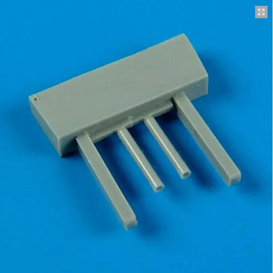 Quickboost 48536 1/48 Mirage Iii Gun Barrels For Eduard Hobby Boss Accessories