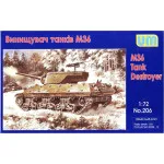 US M36 tank destroyer WWII 1/72 UM 206