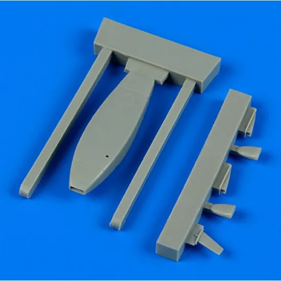 Quickboost 48573 1/48 Sepecat Jaguar A Correct Air Intakes For Kitty Hawk