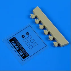 Quickboost 48581 1/48 British Ww Ii Gyroscopic Gunsight Accessories For Aircraft