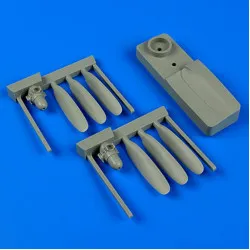 Quickboost 48627 1/48 Pv-1 Ventura Propellers W/Tool For Revell Accessories Kit