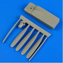 Quickboost 48662 1/48 F4u-5 Corsair Propeller W/Tool For Hobby Boss Accessories