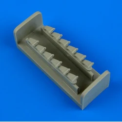 Quickboost 48683 1/48 A-36a Apache Exhaust For Italeri Accessories Kit