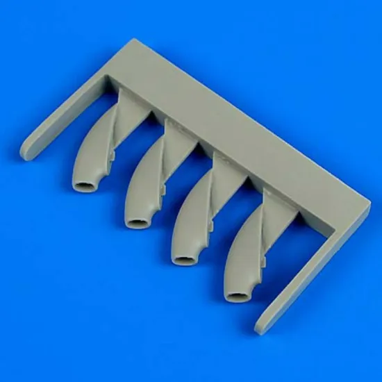 Quickboost 48709 1/48 Petlyakov Pe-2 Air Intakes For Zvezda Accessories Kit