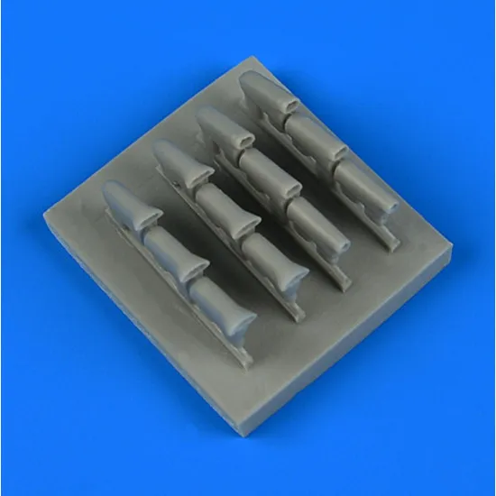 Quickboost 48755 1/48 Defiant Mk I Exhaust For Airfix Accessories For Aircraft