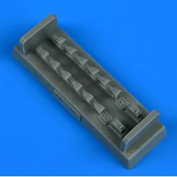 Quickboost 48951 1/48 Macchi Mc 205 Correct Exhaust For Hasegawa Or Italeri