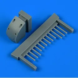 Quickboost 48958 1/48 B-26b-50 Invader Front Gun Barrels For Icm Accessories Kit