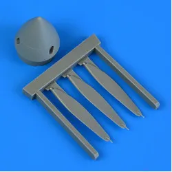 Quickboost 49016 1/48 P-40e Warhawk Propellers For Hasegawa Accessories Kit