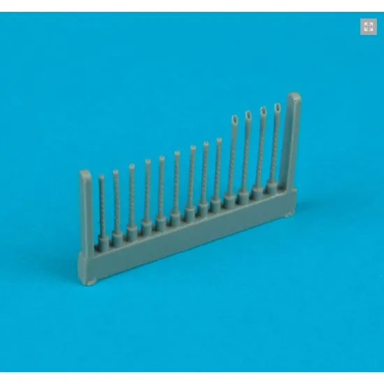 Quickboost 72032 1/72 B-17 Flying Fortress Gun Barrels For Hasegawa Accessories