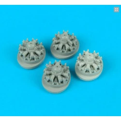 Quickboost 72050 1/72 B-24 Engines For Academy Accessories For Aircraft