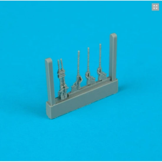 Quickboost 72054 1/72 Junkers Ju 88a-4 Gun Barrels For Hasegawa Accessories Kit