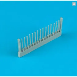 Quickboost 72055 1/72 B-25b Mitchell Gun Barrels For Hasegawa Accessories Kit