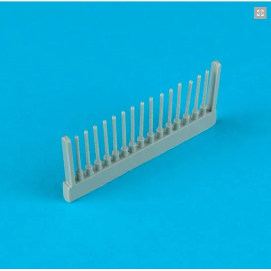 Quickboost 72055 1/72 B-25b Mitchell Gun Barrels For Hasegawa Accessories Kit