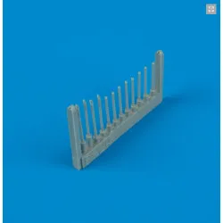 Quickboost 72091 1/72 B-24j Liberator Gun Barrels For Academy Accessories Kit