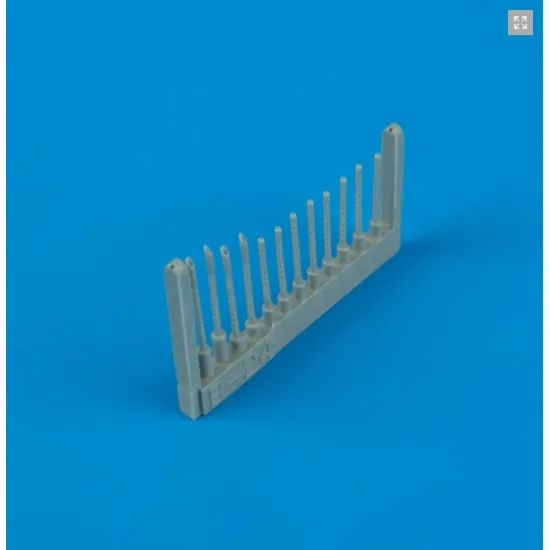 Quickboost 72091 1/72 B-24j Liberator Gun Barrels For Academy Accessories Kit