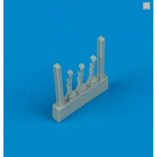 Quickboost 72128 1/72 Mig-29 Fulcrum Control Lever Accessories For Aircraft