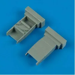 Quickboost 72167 1/72 Spitfire Mk Xiv Wing Radiators For Fujimi Accessories Kit