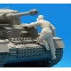 Miniart 35060 1/35 German Tank Crew France 1944 Plastic Figures Kit