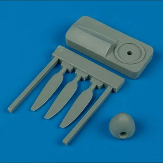 Quickboost 72221 1/72 Hawker Hurricane Rotol Spinner Propeller Accessories Kit