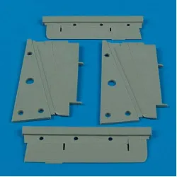 Quickboost 72238 1/72 A-1 Skyraider Horizontal Stabilizers For Hasegawa