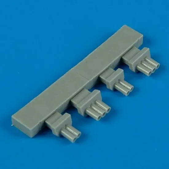 Quickboost 72337 1/72 F6f-3/5 Hellcat Exhaust For Eduard Accessories Kit