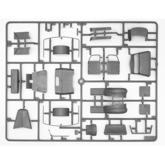 Icm 35410 1/35 V3000s Ssm Maultier Einheitsfahrerhaus Truck Kit