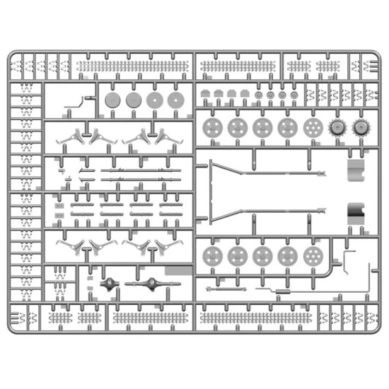 Icm 35410 1/35 V3000s Ssm Maultier Einheitsfahrerhaus Truck Kit