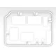 Icm 35410 1/35 V3000s Ssm Maultier Einheitsfahrerhaus Truck Kit