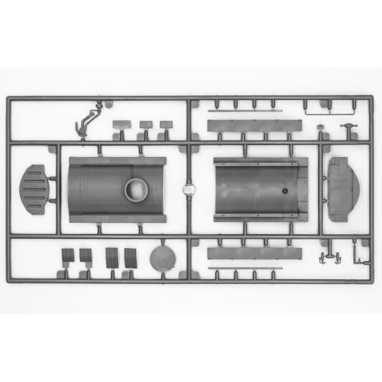 Icm 72710 1/72 Atz 5 43203 Fuel Tanker Of The Armed Forces Of Ukraine Plastic Model Kit