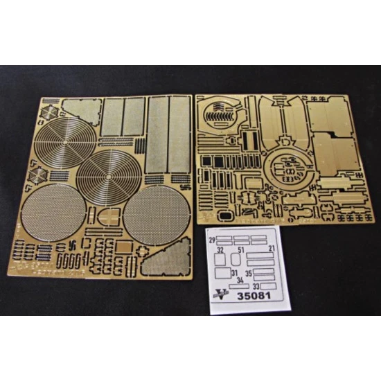 Vmodels 35081 1/35 Leopard 2a6 Photo Etched Accessories