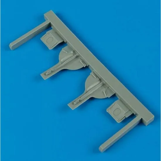 Quickboost 72353 1/72 F6f-3/5 Hellcat Undercarriage Covers For Eduard