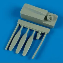 Quickboost 72381 1/72 F6f Hellcat Propeller W/Tool For Cyber Hobby Accessories