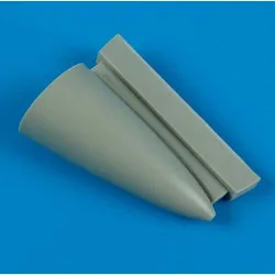 Quickboost 72412 1/72 F-102a Delta Dagger Correct Nose For Meng Accessories Kit
