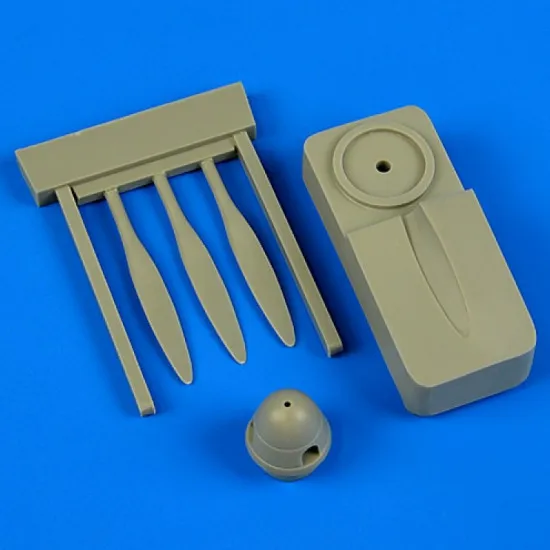 Quickboost 72431 1/72 Arado Ar 196 Propeller W/Tool For Heller Accessories Kit