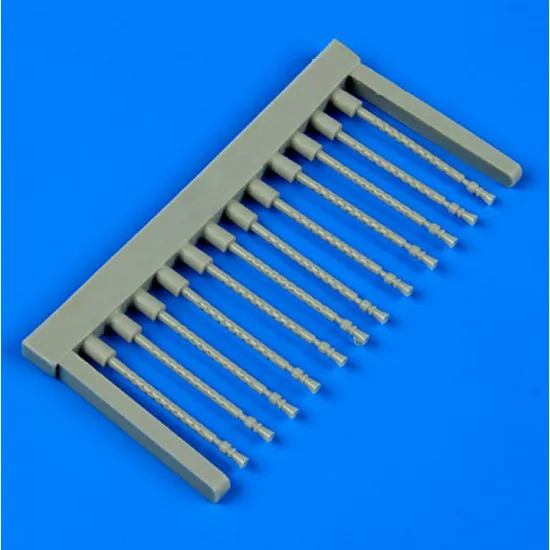 Quickboost 72469 1/72 Lancaster B Ii Gun Barrels Round Perf For Airfix