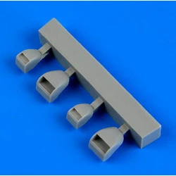 Quickboost 72487 1/72 Dornier Do 17z Air Intakes For Airfix Accessories Kit
