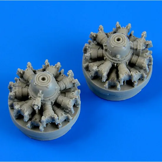Quickboost 72490 1/72 C-47 Skytrain Engines For Airfix Accessories For Aircraft