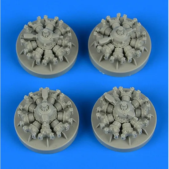 Quickboost 72574 1/72 B-17g Flying Fortress Engines For Airfix Accessories Kit