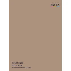 Arcus A554 Acrylic Paint Fs 30279 Desert Sand Saturated Color