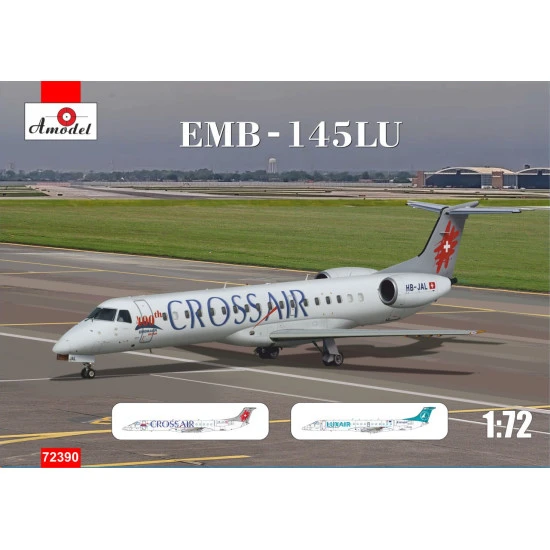 Amodel 72390 1/72 Emb 145 Hb Jal Lx Lgj Plastic Model Kit