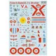 Print Scale 72-501 1/72 Decal For French Sopwith 1 Strutter